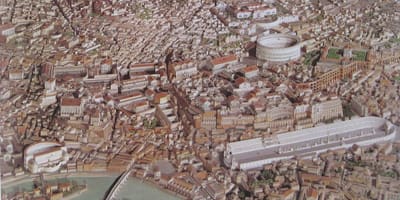 Mapa 3D Starożytny Rzym